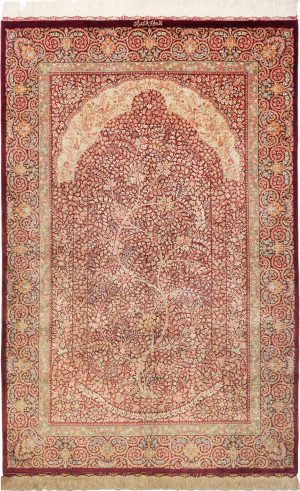 Ghom Silk156X101 Cm