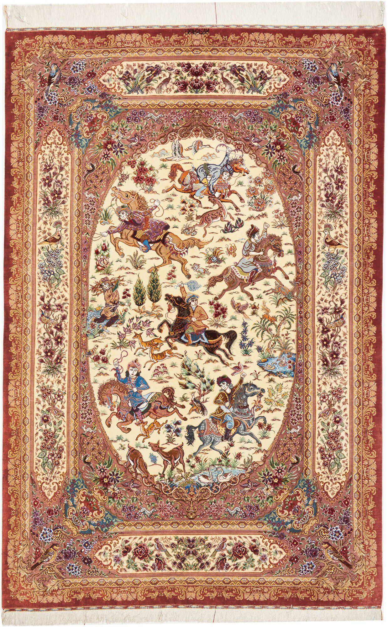 Ghom Silk198X131 Cm