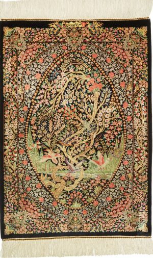 Ghom Silk90X60 Cm