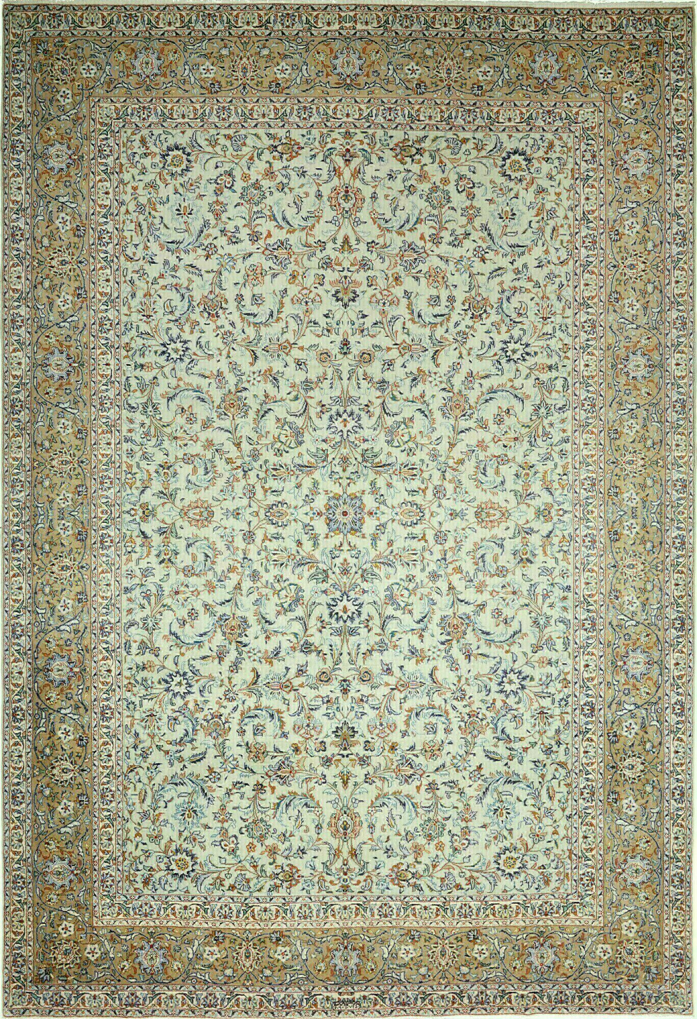 Kashan 392X267 Cm