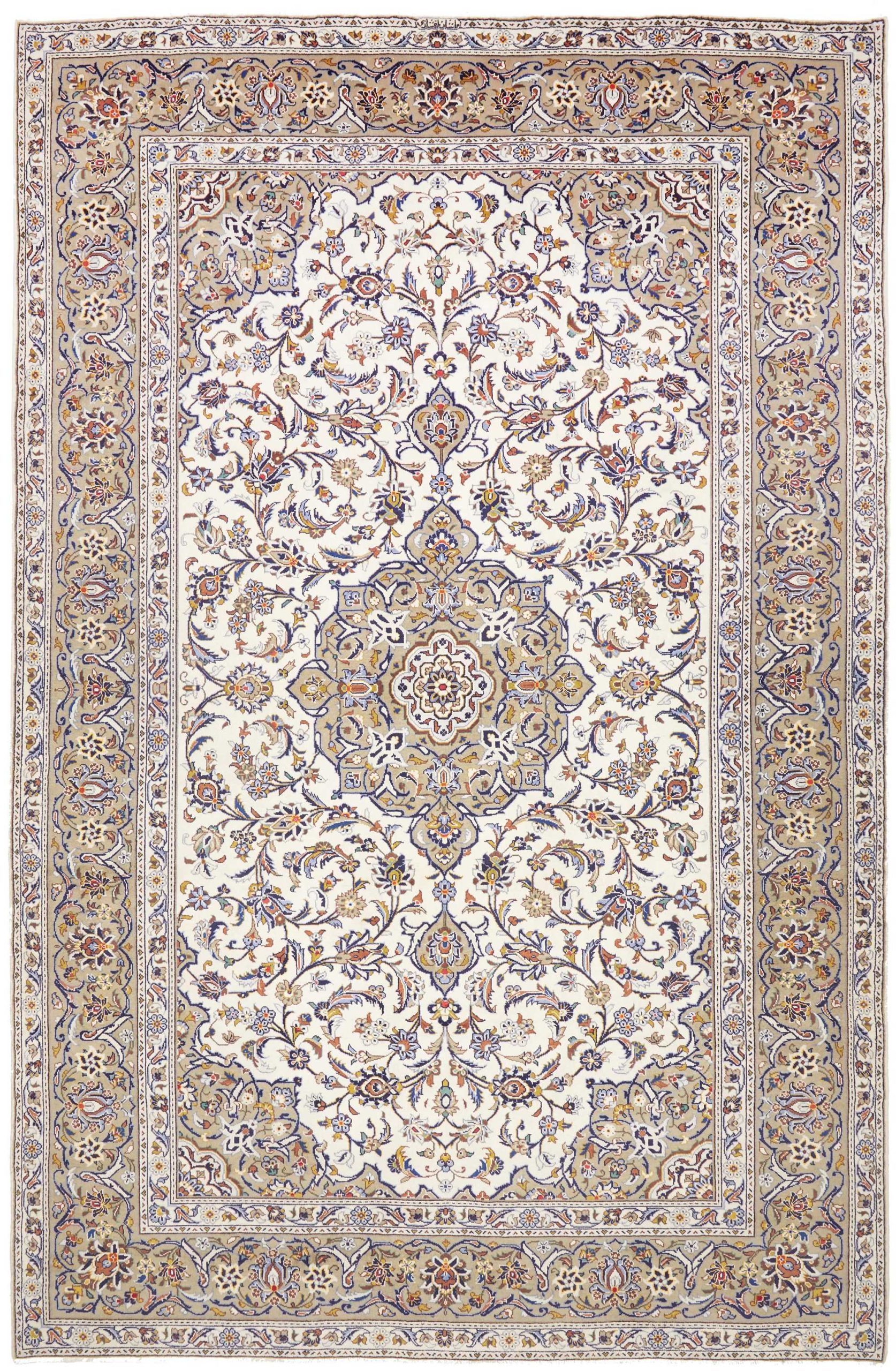 Kashan 377X248 Cm